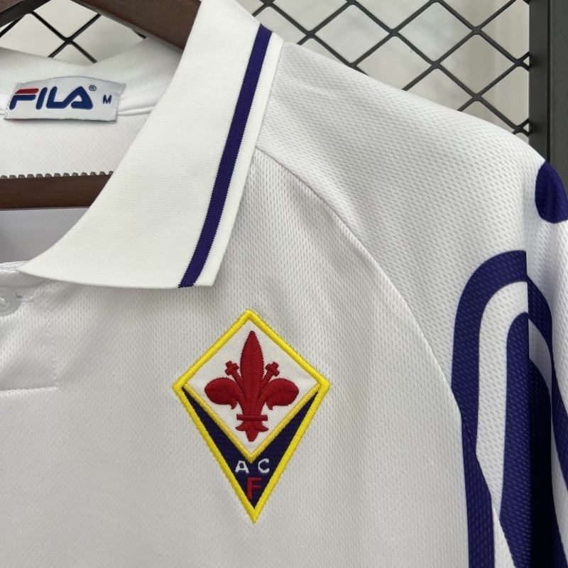 9900 Fiorentina Away retro Fan version