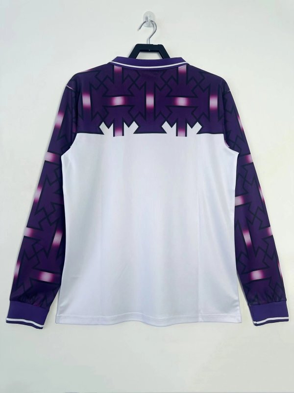 9293 Fiorentina Away long sleeve retro Fan version