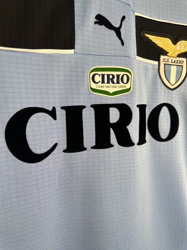 9899 Lazio Home Long sleeve retro Fan version