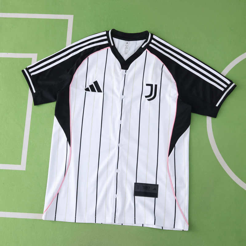 2526 Juventus Baseball jersey T-shirt