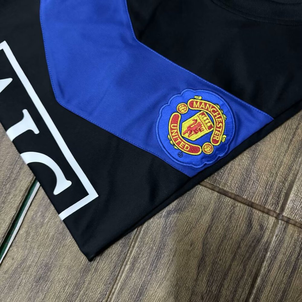 0910 Manchester United Away long sleeve retro Fan version