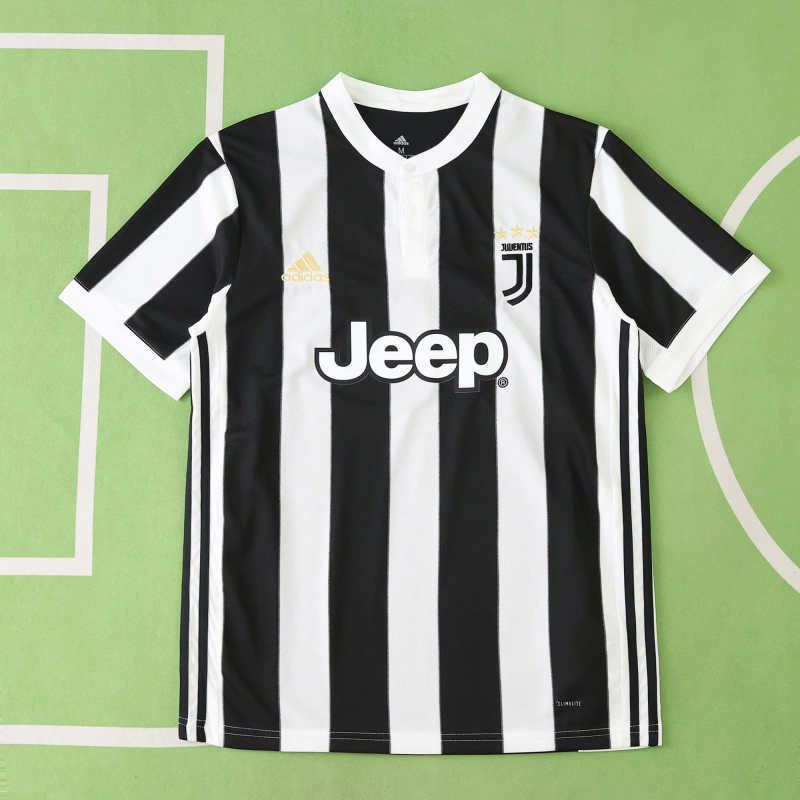 1718 Juventus Home retro Fan version