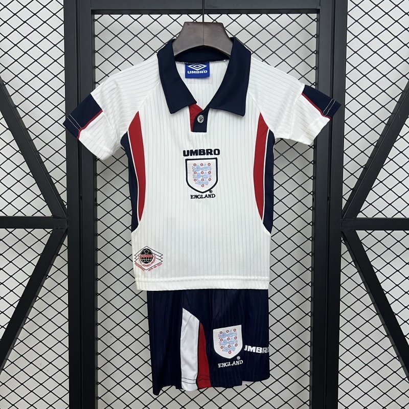 1998 England home retro Kids kit
