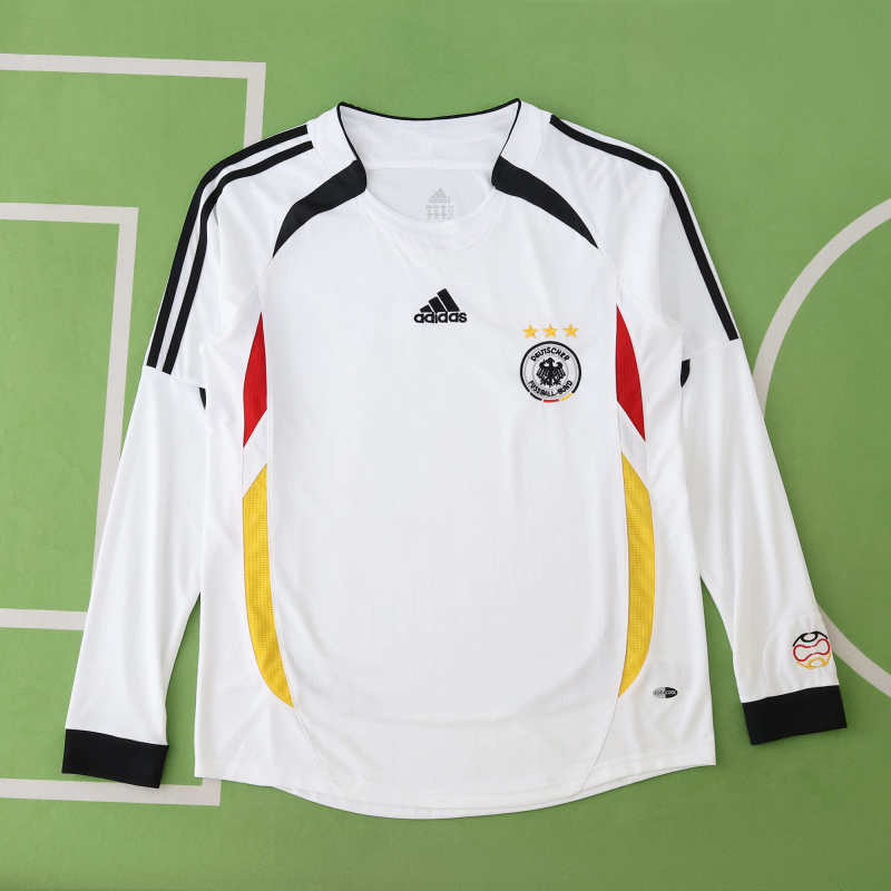 2006 Germany Home retro Long Sleeve Fan version