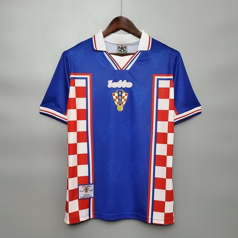1998 Croatia Away retro Fan version