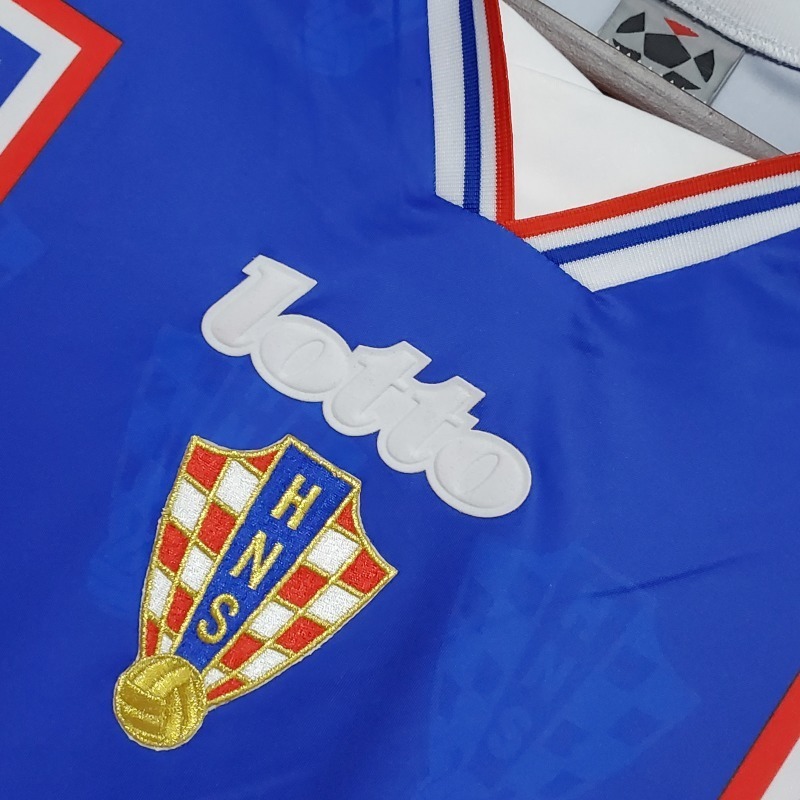 1998 Croatia Away retro Fan version