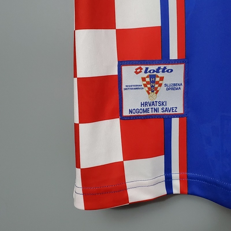 1998 Croatia Away retro Fan version