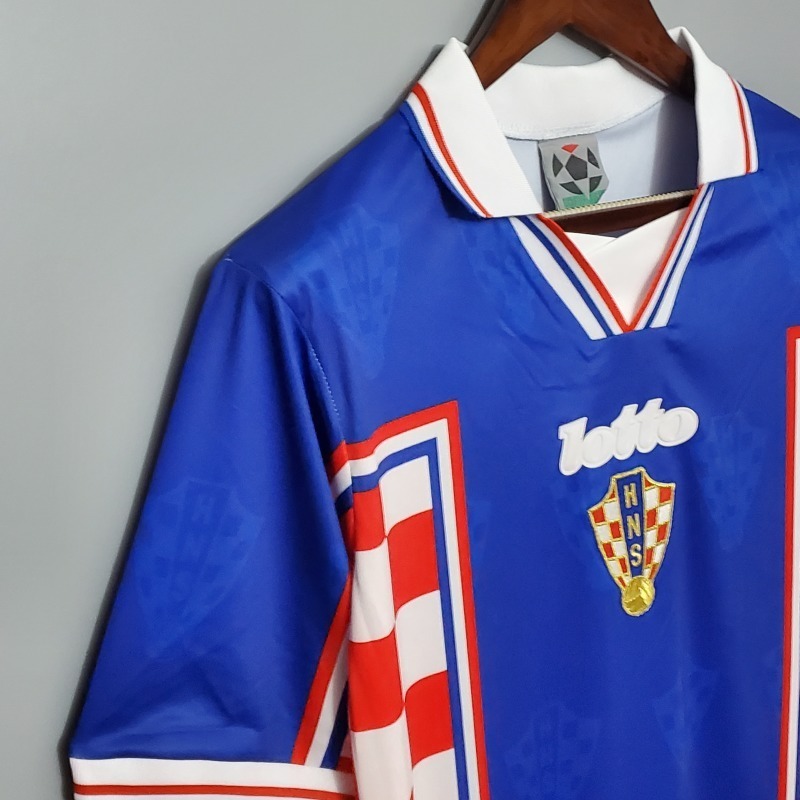 1998 Croatia Away retro Fan version