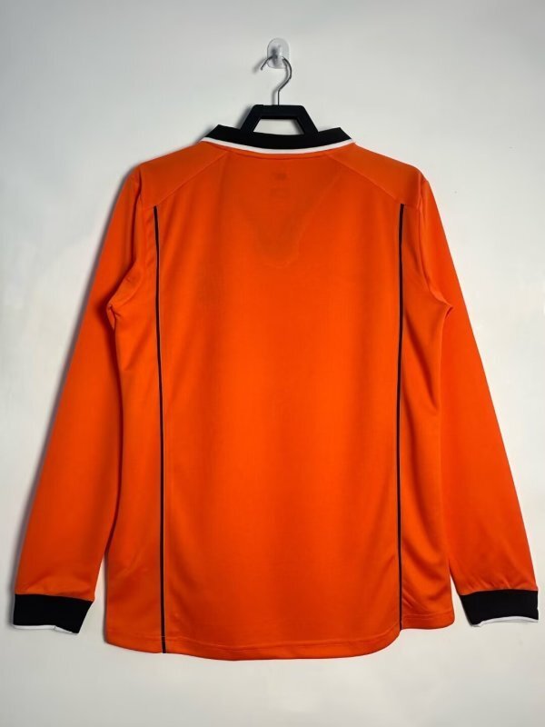 1998 Netherlands home Long sleeve retro Fan version