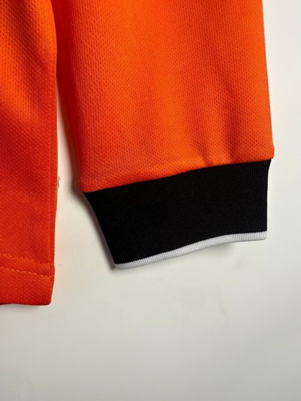 1998 Netherlands home Long sleeve retro Fan version