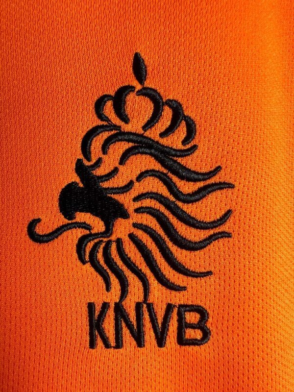 1998 Netherlands home Long sleeve retro Fan version