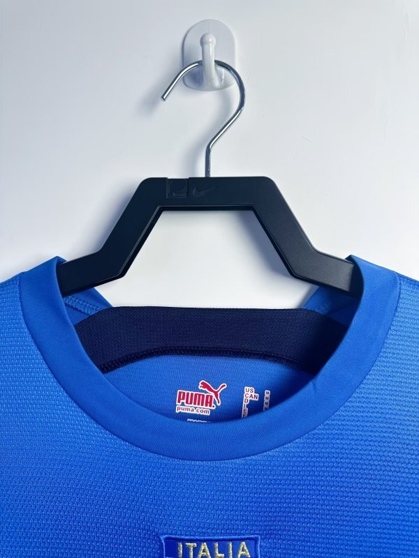 2006 Italy Home Long sleeve retro Fan version