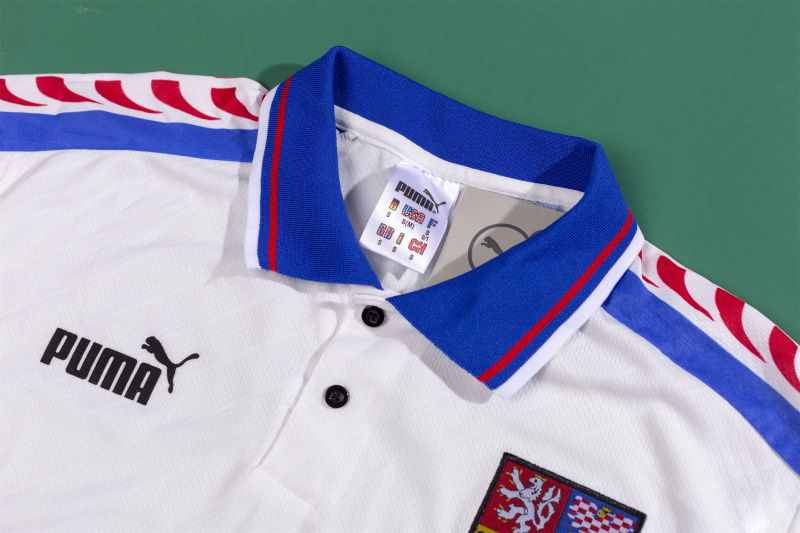 1996 Czech Republic Away retro Fan version