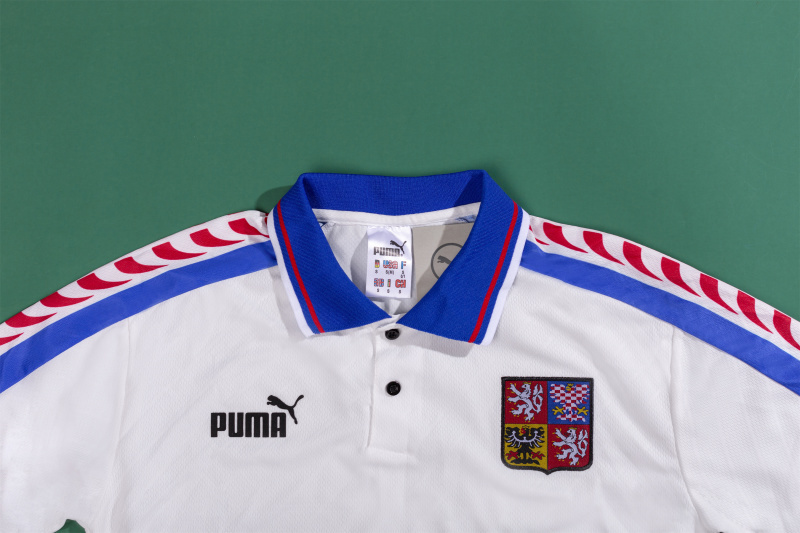 1996 Czech Republic Away retro Fan version