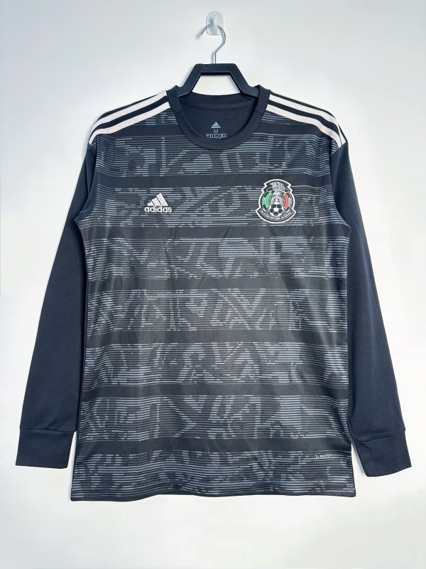 2019 Mexico Home Long sleeve retro Fan version