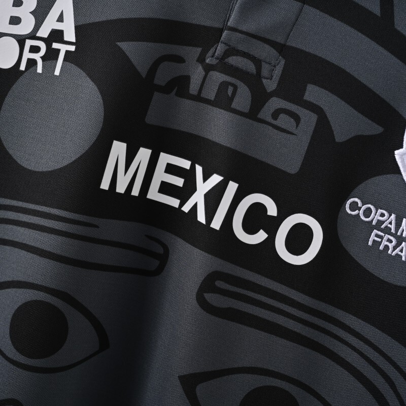 1998 Mexico Third Long sleeve retro Fan version