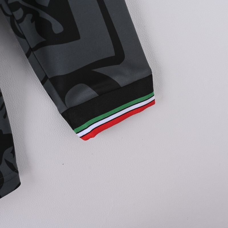 1998 Mexico Third Long sleeve retro Fan version