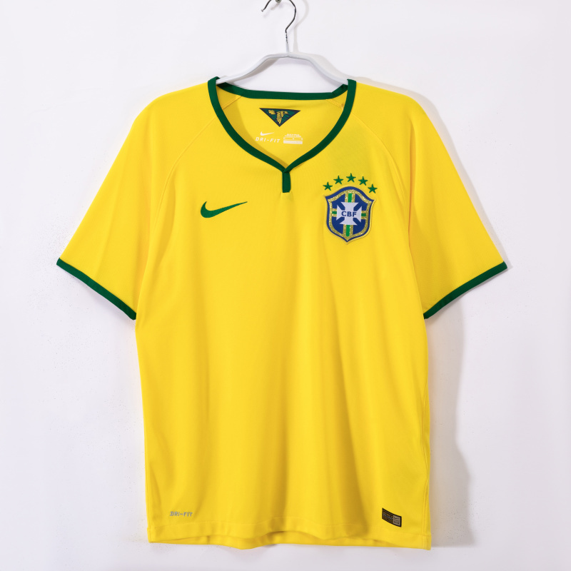 2014 Brazil Home retro Fan version