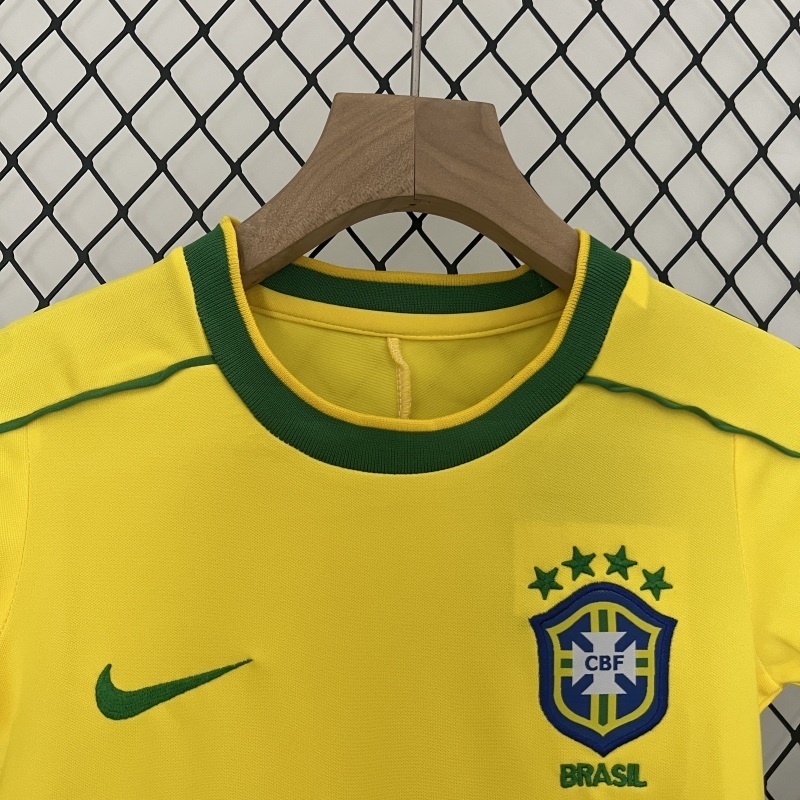 1998 Brazil Home retro Kids kit