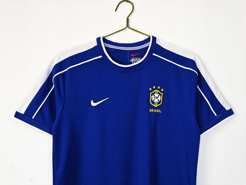 1998 Brazil Away retro Fan version