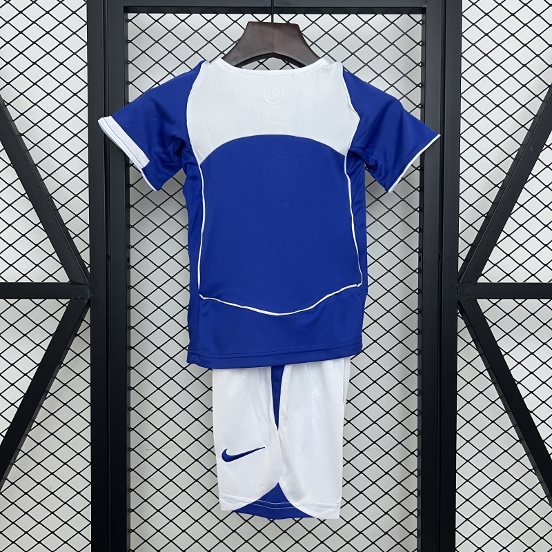 2004 Brazil Away retro Kids kit