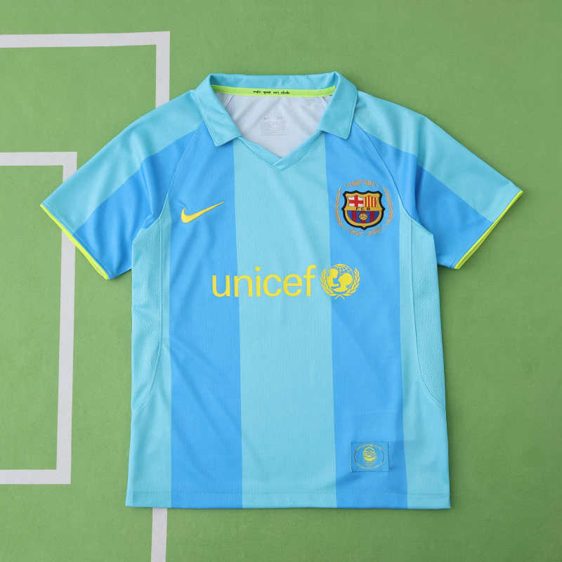 0708 Barcelona away retro Kids kit