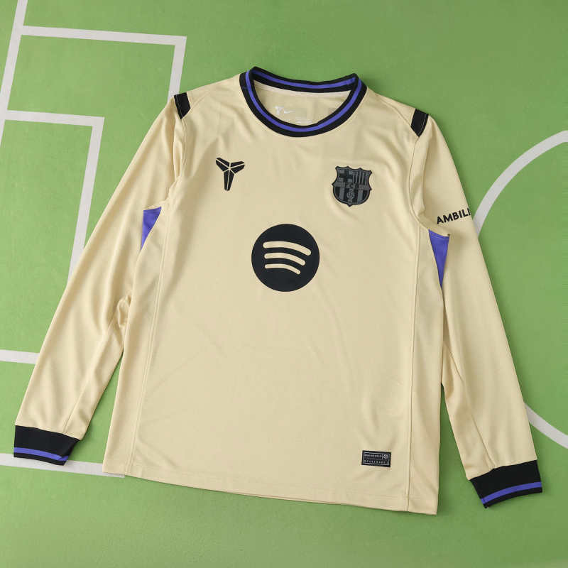 2526 Barcelona Away Long sleeve Fan version
