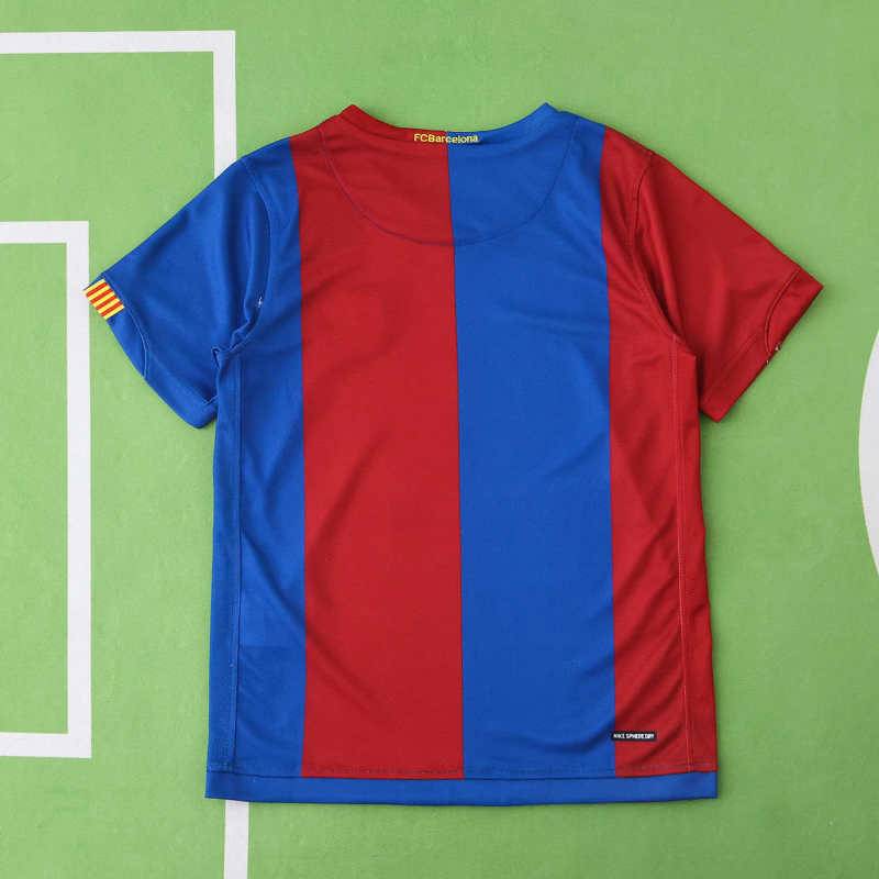 0607 Barcelona home retro Kids kit
