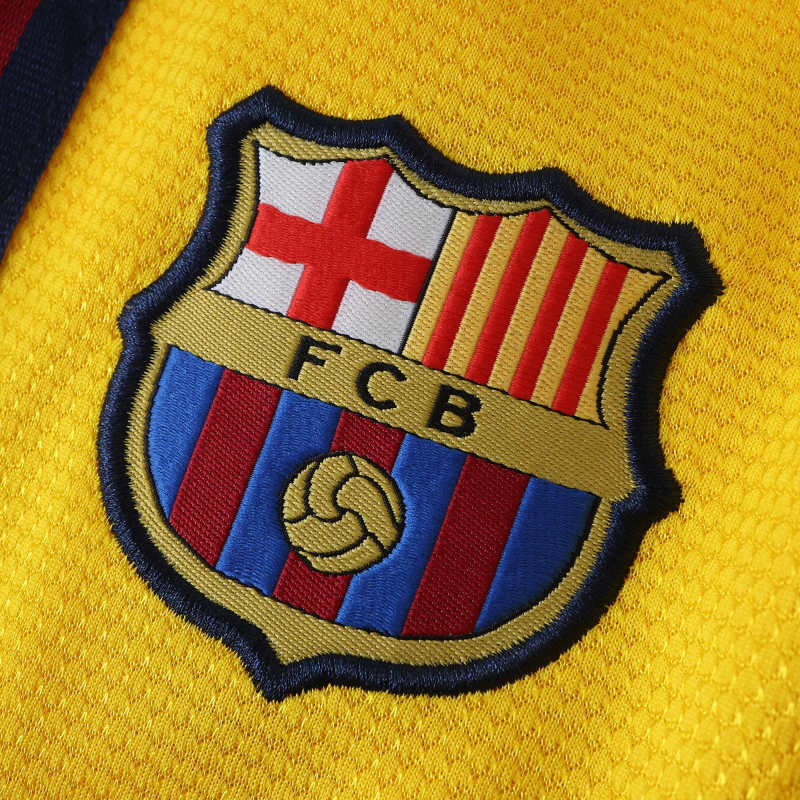 1213 Barcelona away retro Kids kit