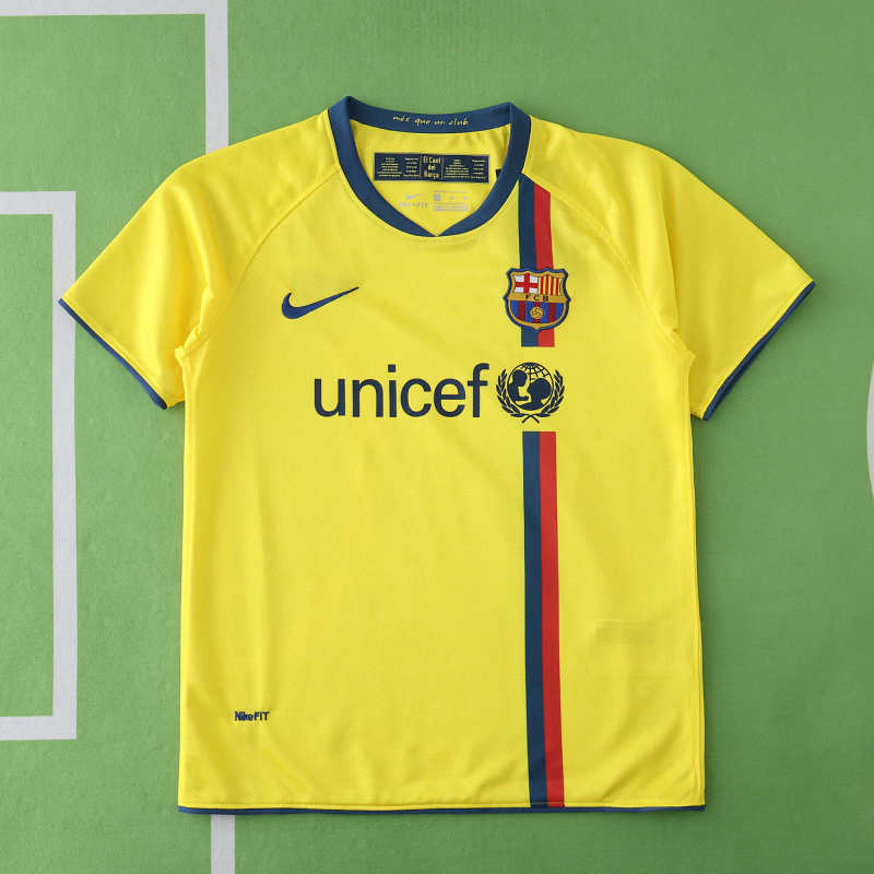 0809 Barcelona away retro Kids kit
