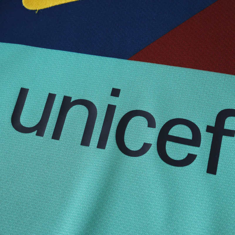 1011 Barcelona away retro Kids kit