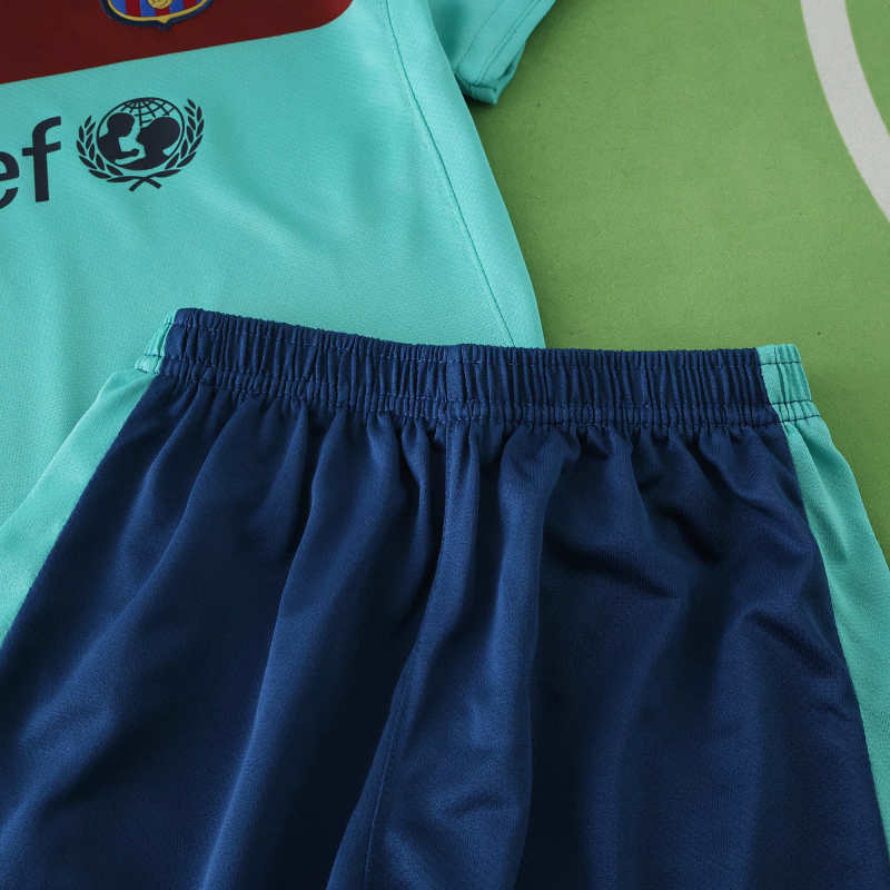 1011 Barcelona away retro Kids kit