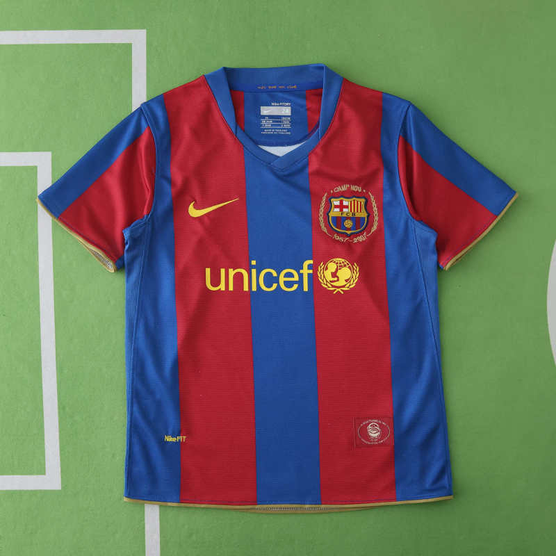 0708 Barcelona home retro Kids kit