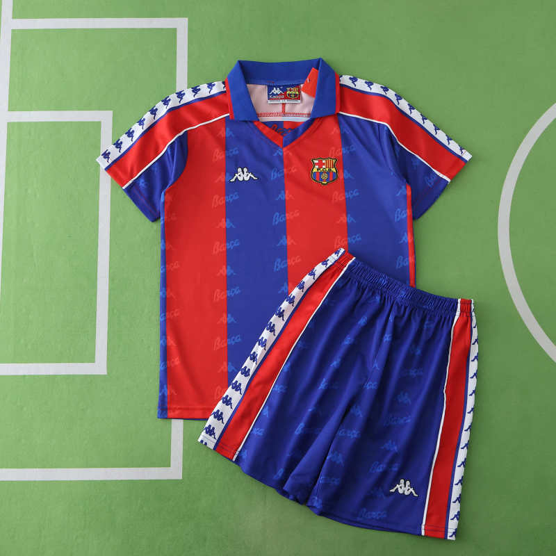 9295 Barcelona home retro Kids kit