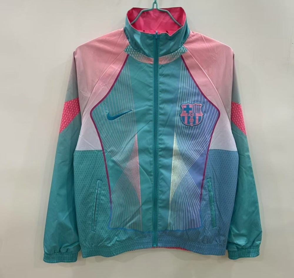 2526 Barcelona Wear on both sides windbreaker