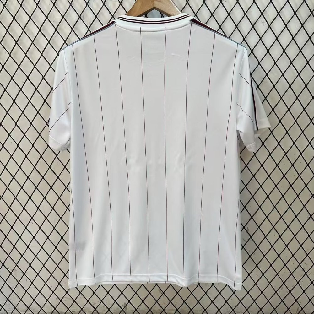 2526 Aston Villa white Retro T-shirt