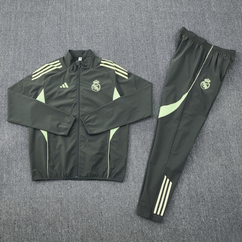 2526 Real Madrid (dark green) Windbreaker kit