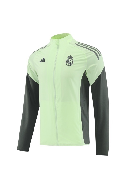 2526 Real Madrid (light green) Windbreaker kit