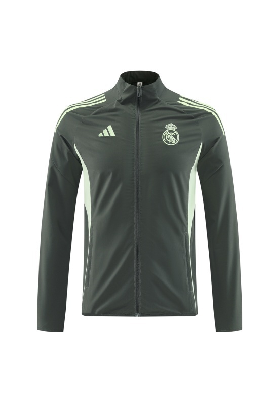 2526 Real Madrid (dark green) Windbreaker kit