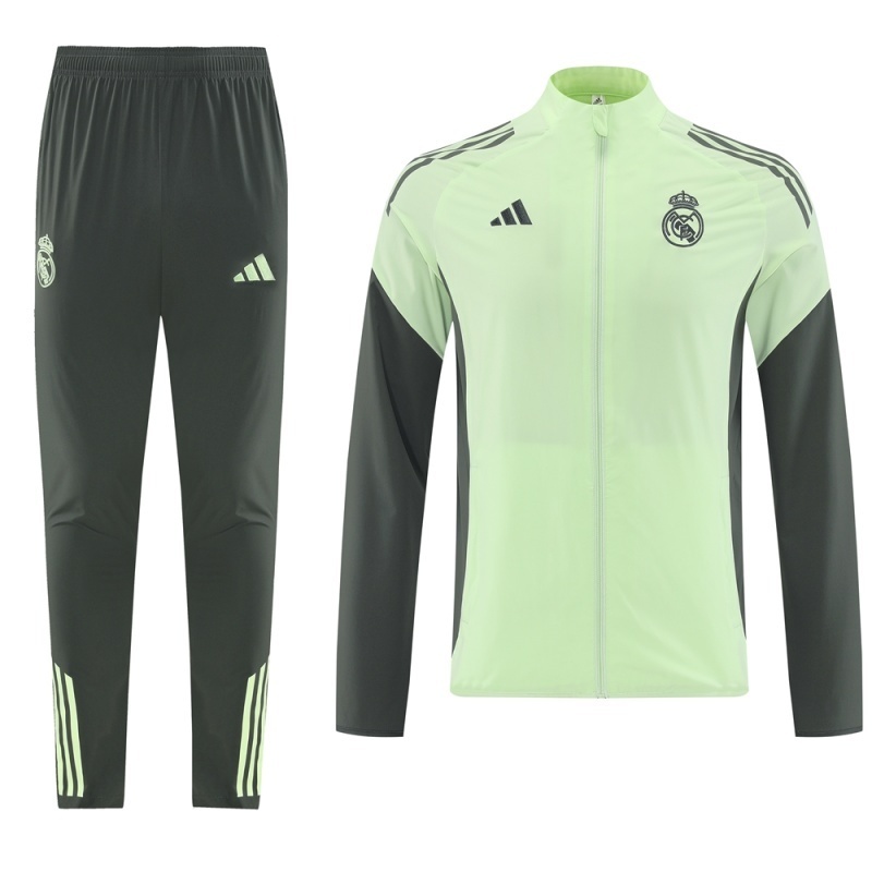 2526 Real Madrid (light green) Windbreaker kit