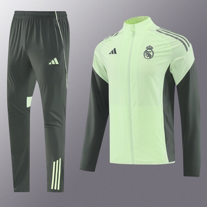 2526 Real Madrid (light green) Windbreaker kit