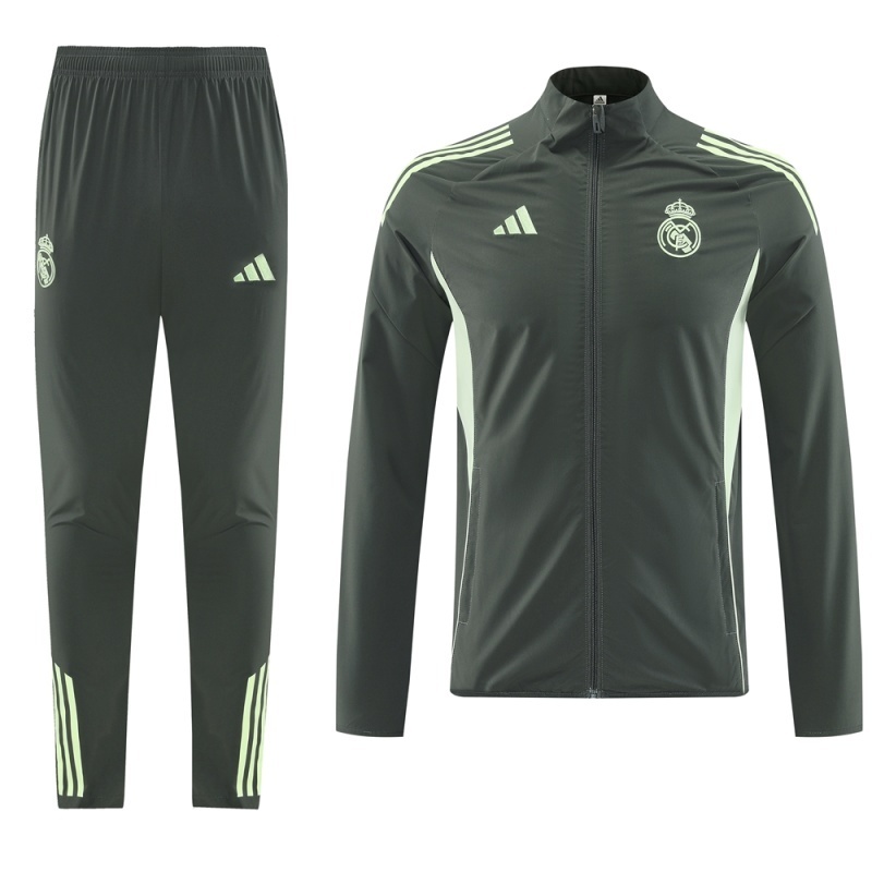 2526 Real Madrid (dark green) Windbreaker kit