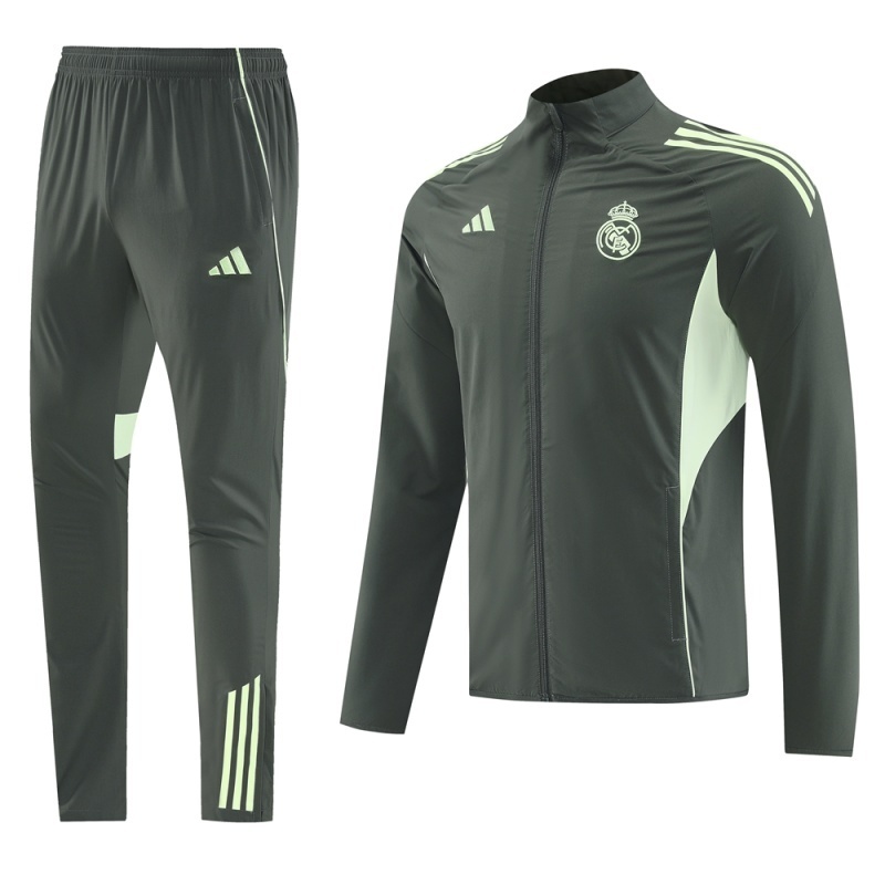 2526 Real Madrid (dark green) Windbreaker kit