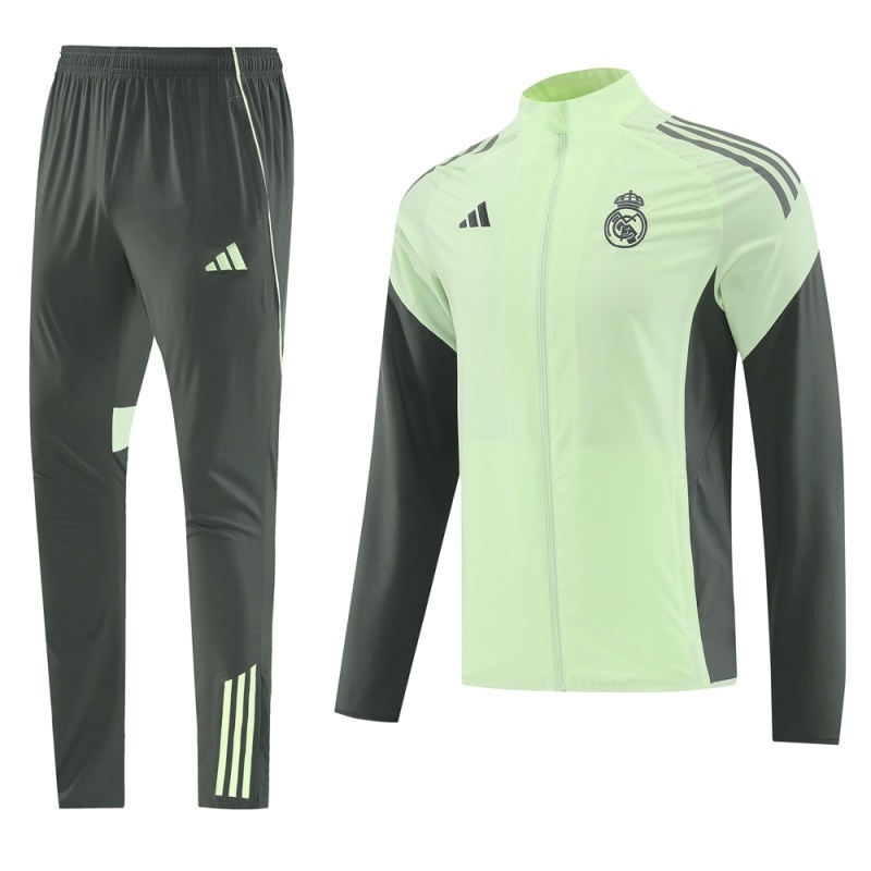 2526 Real Madrid (light green) Windbreaker kit