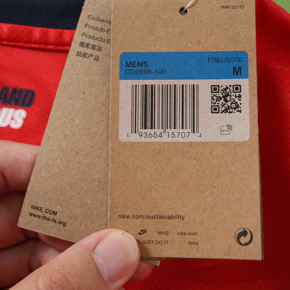 2026 England Away Long sleeve Fan version
