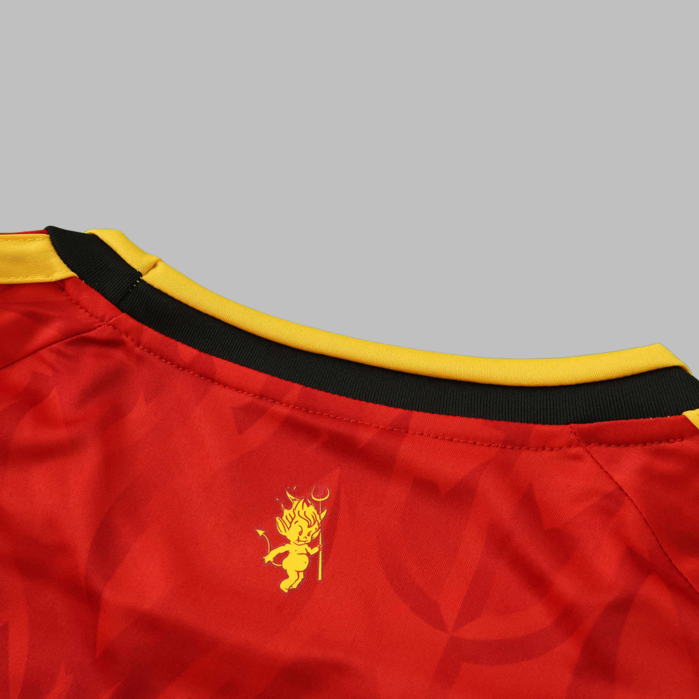 2026 Belgium Home Long sleeve Fan version