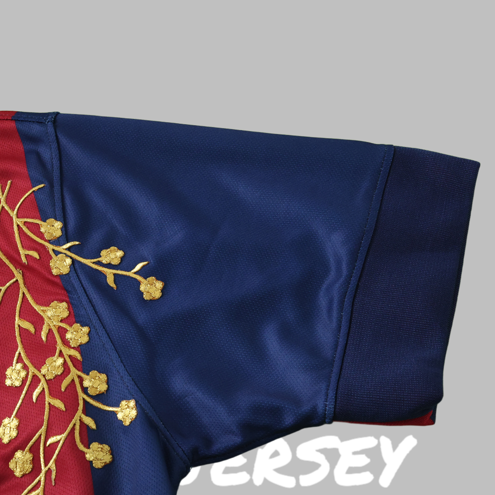 1415 Barcelona home embroidery retro Fan version