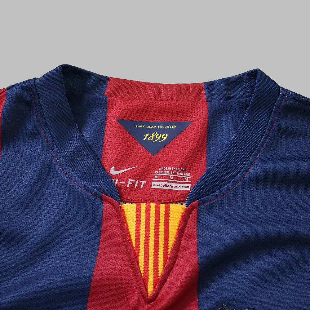 1415 Barcelona home embroidery retro Fan version
