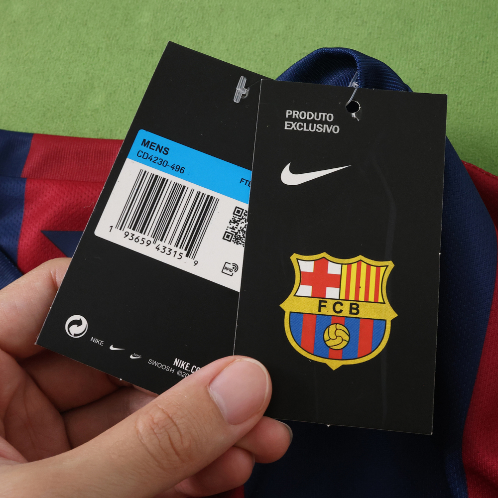 1415 Barcelona home embroidery retro Fan version
