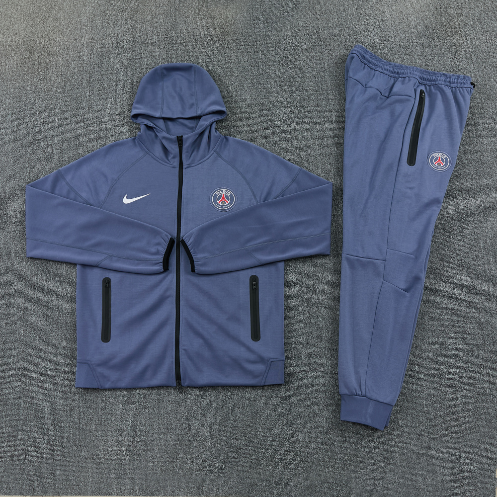 2627 Paris Saint-Germain (grey)  Hooded training suit set